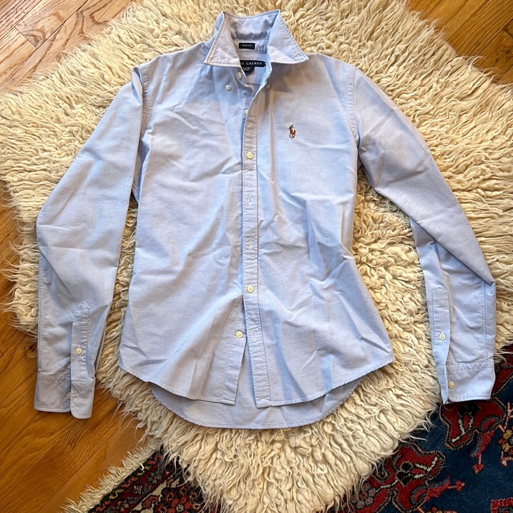 Ralph Lauren Blue Label Slim Fit Button Down